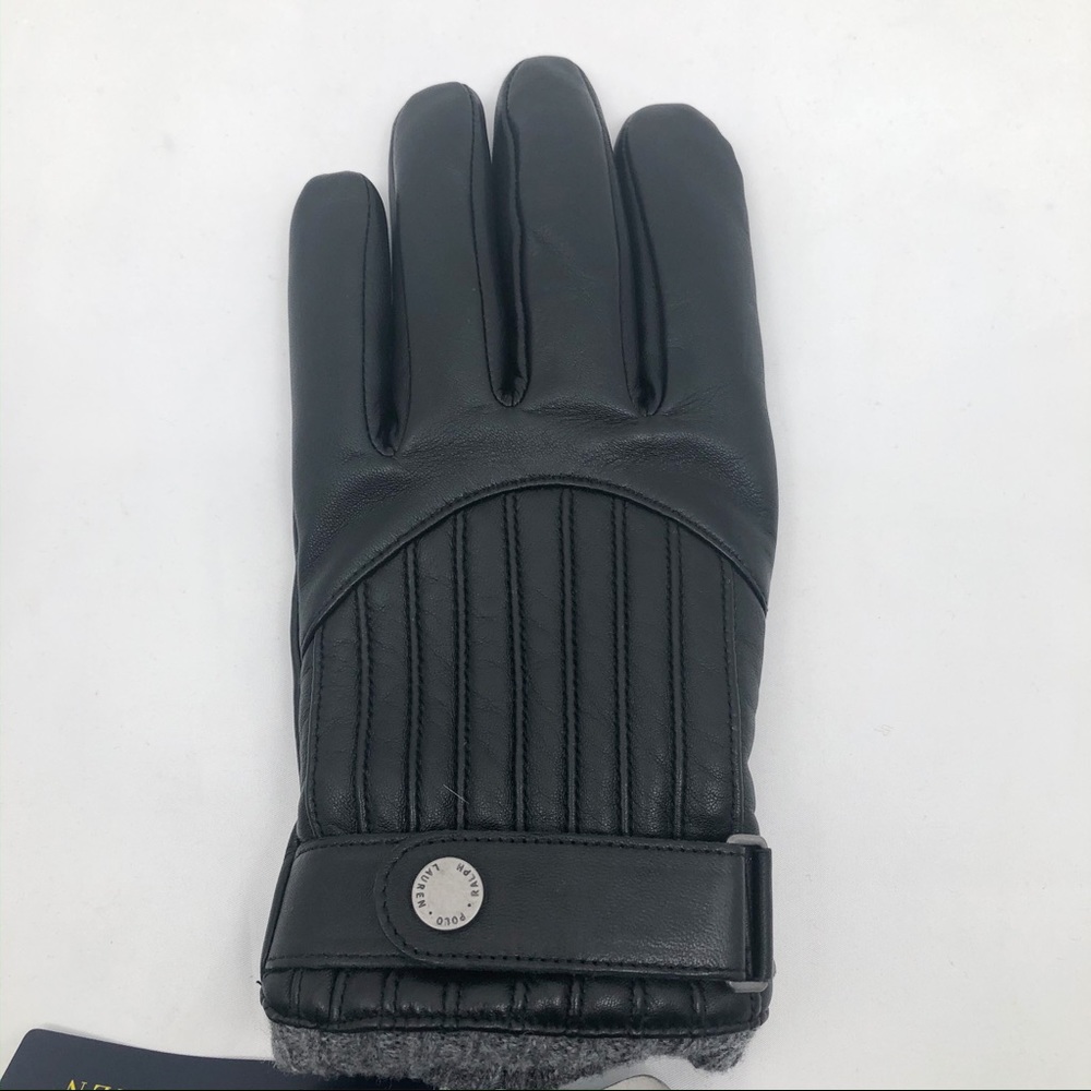 Polo Ralph Lauren Lambskin Racing Gloves - Picture 6 of 8